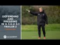 Tanya Oxtoby • Coaching defending and pressing in a 1-4-2-3-1 • CV Academy Session 2