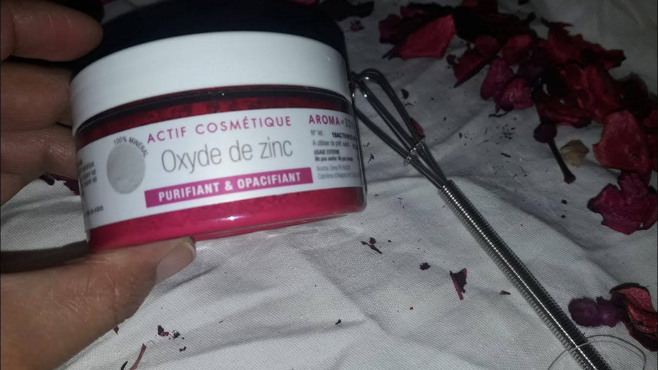 #aroma_zone #oxyde_zinc أوكسيد الزنك مكون تجميلي راااائع ...اجي تعرفوه من A-Z