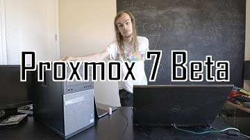 Taking a first look at Proxmox 7 Beta