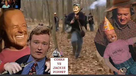 Conan OBrien vs Jackie Puppet