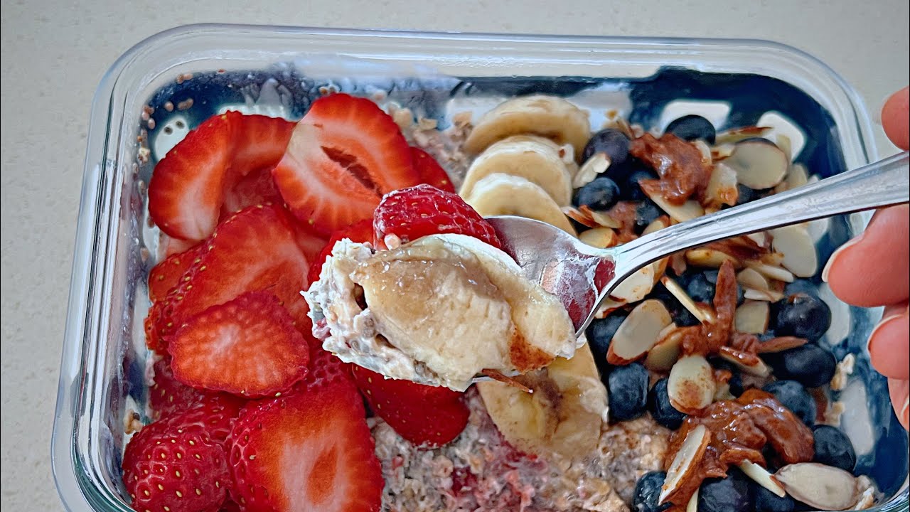 Полезный десерт из овсянки 💛 Идеи для завтраков!