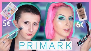 MAQUILLAGE PRIMARK: À PARTIR DE 1€50 ! | Crash Test avec ma soeur