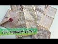 DIY : Carta Hogwarts (Hogwarts Letter Harry Potter) ||BaCNereba||