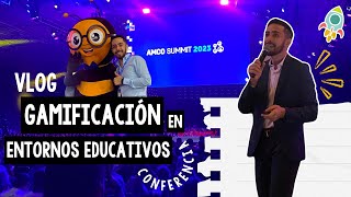 Presenté la conferencia Gamificación en Entornos Educativos 🎮 Conoce lo que viví en AMCO SUMMIT 2023