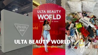 ULTA Beauty World 2025 Vlog | Exclusive Event Access + Huge PR / Beauty Haul + Giveaway