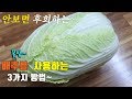간단하고 맛있는 배추요리 3가지~ 배추전, 배추된장무침, 배추잡채,  korea food recipe, Three kinds of cabbage dishes [강쉪]