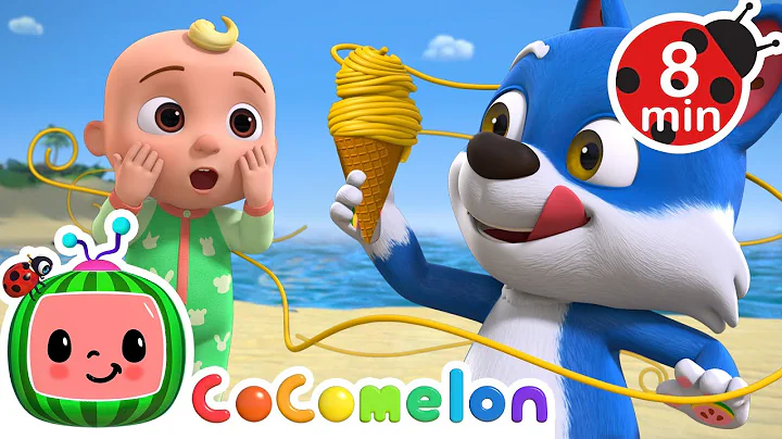 Noodle Fun with Animals 🍜 | CoComelon Nursery Rhymes & Songs for Kids