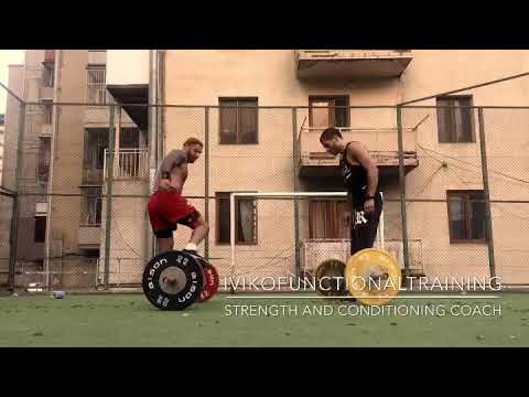 ivikofunctionaltraining iviko ergemlidze and nikusha frangishvili strength coaches doing wod
