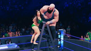 Live WWE Match - Big Show Vs Little Nikki Bella | WWE Smackdown Fight Part 5