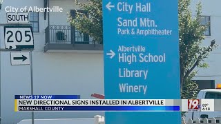New Directional Signs Installed In Albertville | May 19, 2026 | News 19 at 6 p.m.