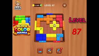 Block Color Mania Level 87 Walkthrough