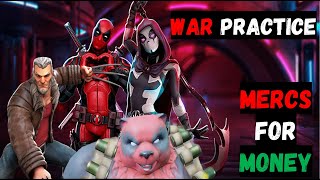 Mercs for Money | War Practice - Marvel Strike Force @if2pgames