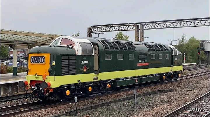 55022 D9000 ROYAL SCOTS GREY With Faulty Headlight...