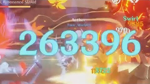 226k no food/263k with food f2p ganyu with not-so-f2p supports