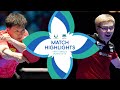 Felix lebrun vs ma long  ms r16  ittf mens and womens world cup macao 2024