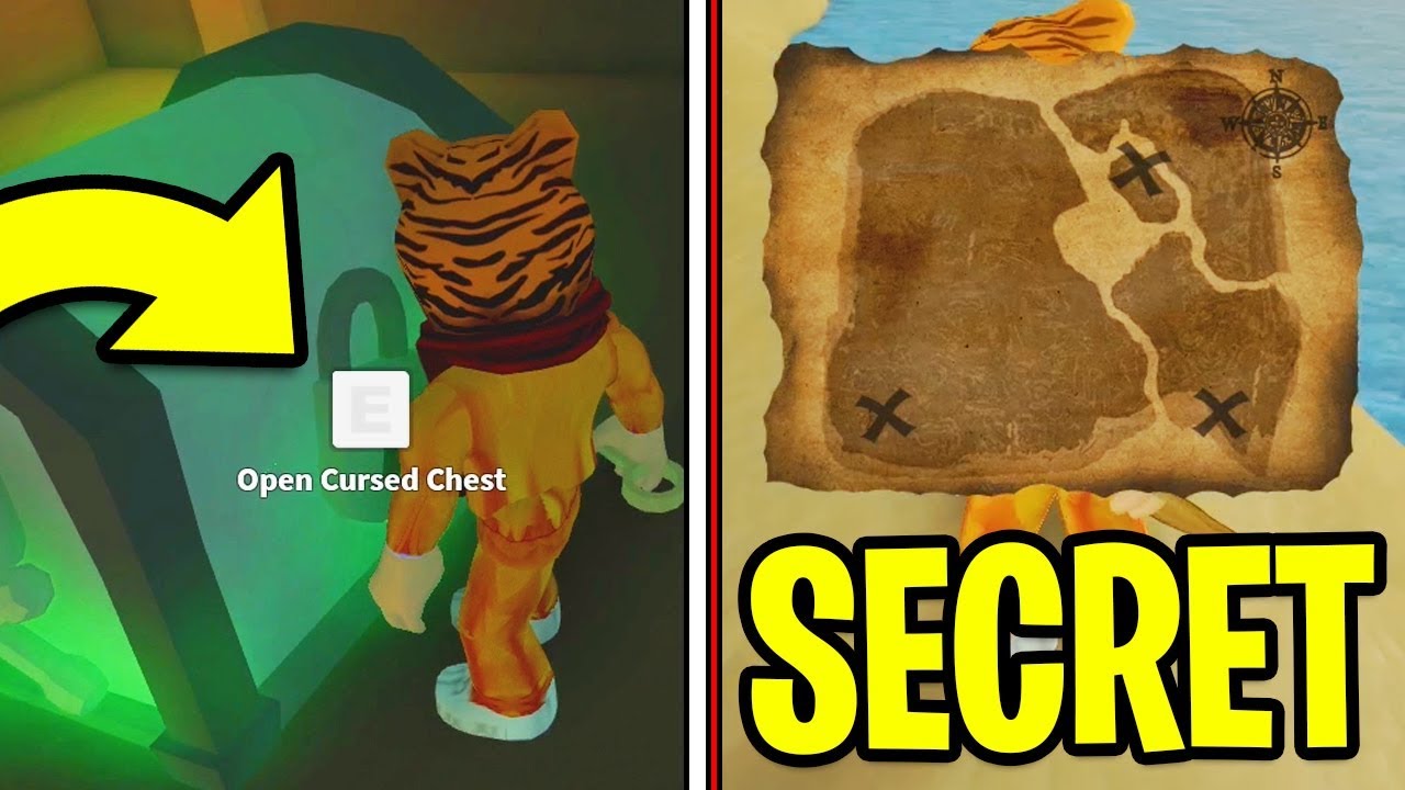 How To Open The Cursed Chest New Secret Powers Pirate Ship Treasure Hunt Roblox Mad City Update Youtube - the cursed chest hunting map and all key locations roblox