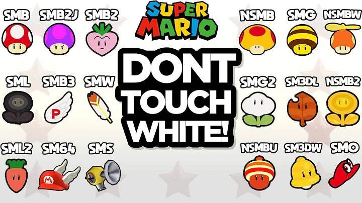 EVERY MARIO GAME: Don't Touch the Color White Chal...