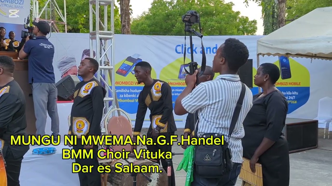 MUNGU NI MWEMA .Na G.F.Handel.BMM Choir Vituka- Dar es Salaam  TAMASHA LA UKWAKATA DAR ES SALAAM 