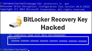 How to create a Unique BitLocker Recovery Key on the OS Drive C?