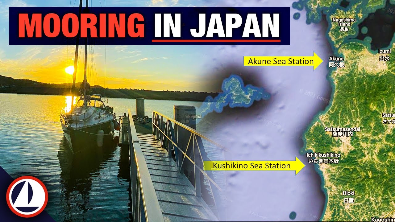 Cruising Kyushu #solosailor #mooring #seastationsinjapan