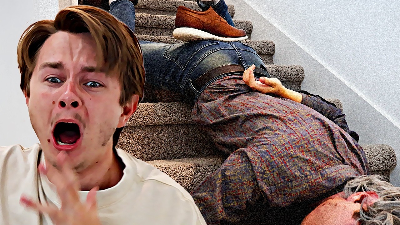 Old People The Second They See A Flight Of Stairs