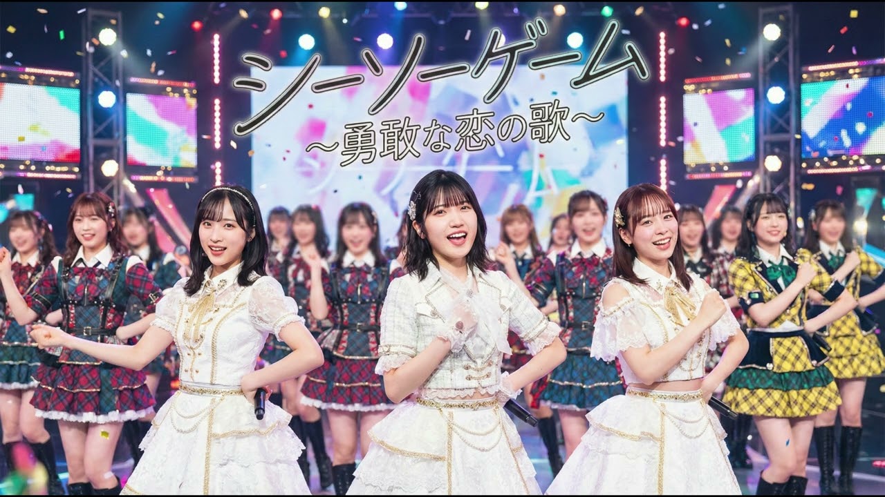 AKB48風『シーソーゲーム～勇敢な恋の歌～』AI Cover