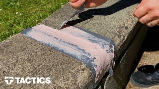 How To Fix Skate Spots with Bondo | Tactics