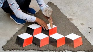 Genius idea for installation ceramic floor tiles 3d design screenshot 5