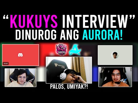 KUKUYS INTERVIEW, after ilaglag ang AURORA sa tournament! "PALOS UMIIYAK?!"