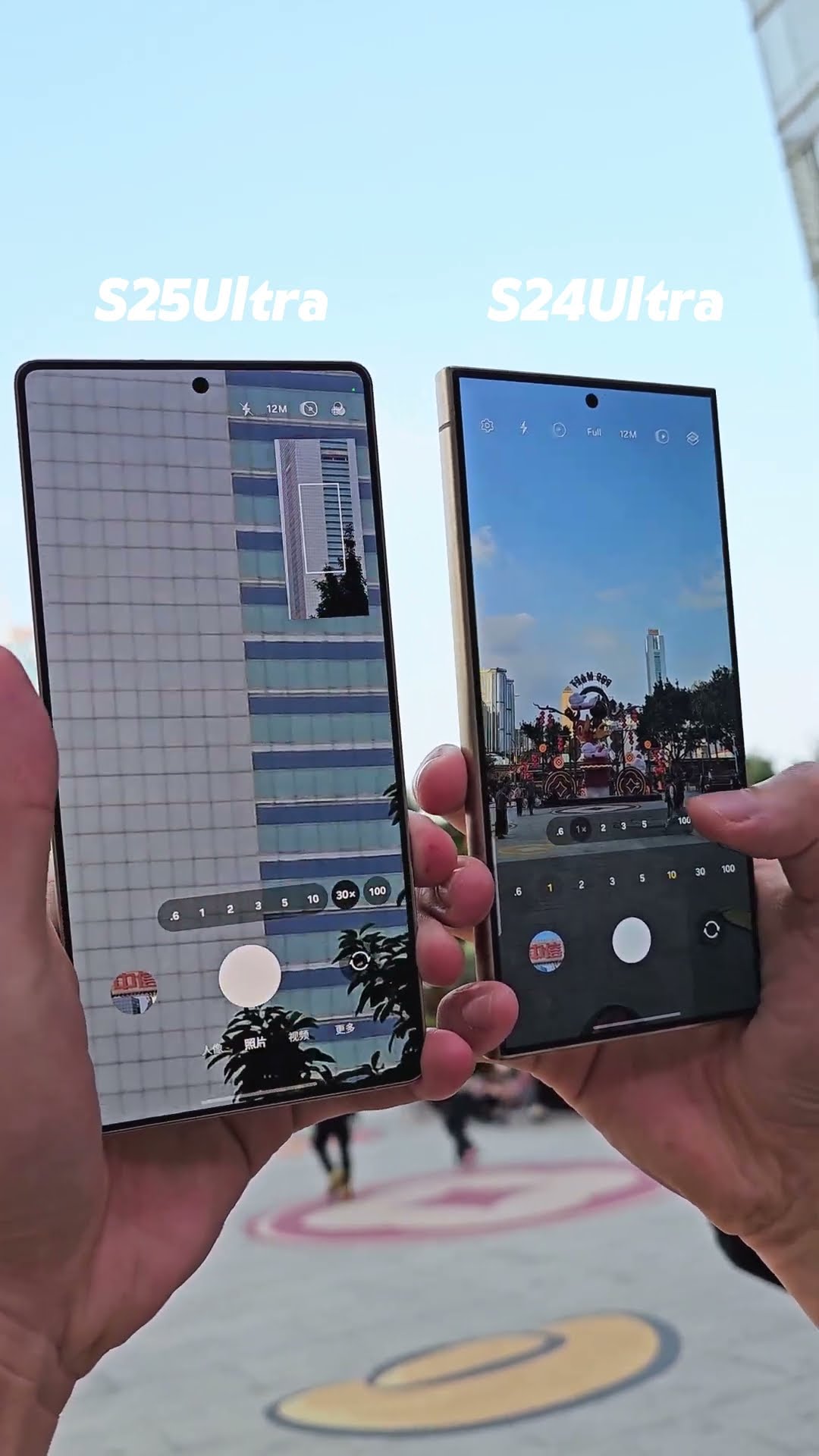 Two generations of Samsung flagship phones, which one do you prefer? #Samsung#Mobile phone