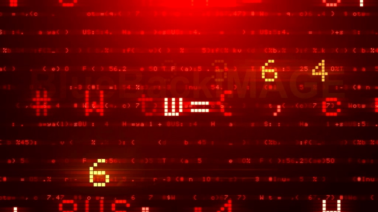 映像素材 動画素材 数字 ナンバー 文字 デジタル データ 情報 サイバースペース Youtube