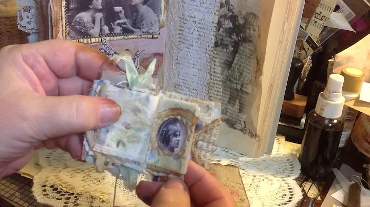 Tiny teabag embellishment