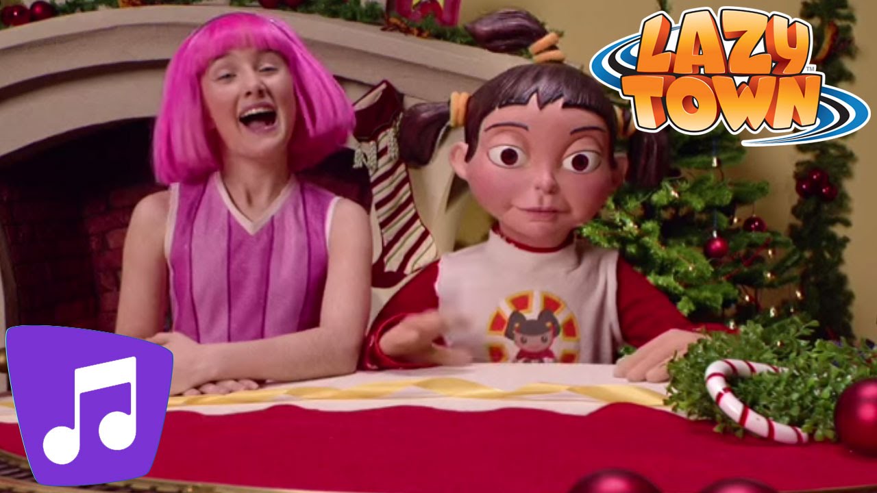 Lazy Town I Love X Mas Music Video Youtube 