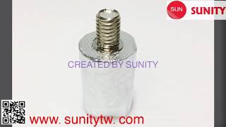 TAIWAN SUNITY - ZINC Anodes 6HA OEM 27210-200300 20mmx30mmx8mm for Yanmar Marine inboard