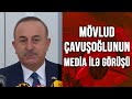Mövlud Çavuşoğlunun media ilə görüşü - CANLI BAĞLANTI