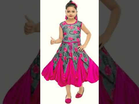 long frock bacchon ke liye