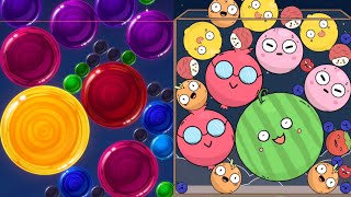 Watermelon Game - Sunball Fusion | Asmr Gameplay (New 2048 Balls 3D, Max Levels) screenshot 5