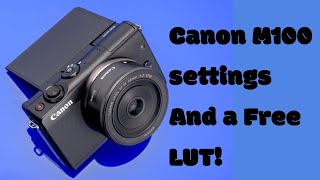 Grading Canon M100 video with my LUT. When and how to use LUTs. Free LUT in the description!