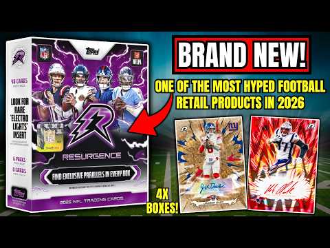 *the Most Hyped Retail Product!π± 2025 Topps Resurgence Football Mega Box Review!π