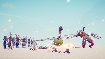 ALL ARTEMIS vs EVERY UNIT - Totally Accurate Battle Simulator TABS