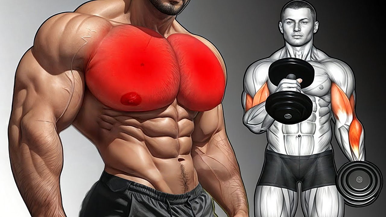 6 Effective Exercises You Need To Build A Bigger Chest and Arms - YouTube