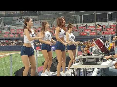 2018년6월22일 넥센 vs KIA 치어리더 AOA-빙글뱅글