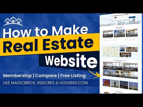 How to Make a Real Estate Website like MagicBrick, 99acres,Housing.com with WordPress & Houzez Theme
