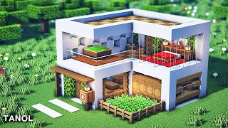 ⚒️ Minecraft : How To Build a Small Modern House | Small House 