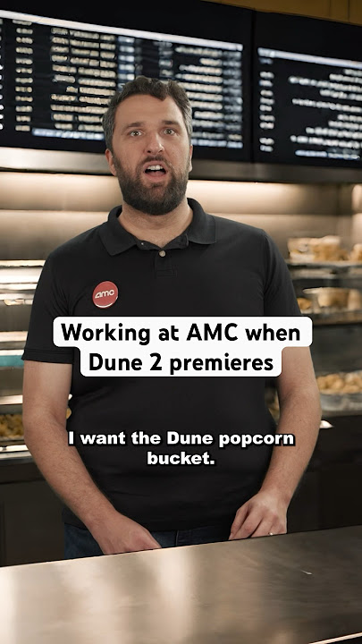When he orders the Dune popcorn bucket 🍿 #dune #movies #comedy #shorts