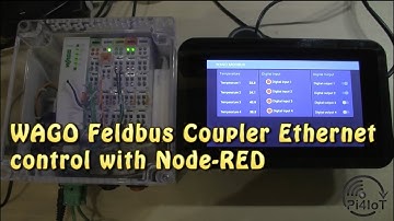 Ethernet - MODBUS - WAGO 750-352 - Example with Node-RED