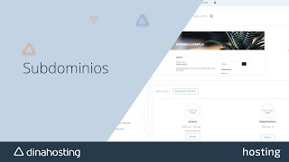 Ayuda dinahosting | ¿Qué es un subdominio y cómo crear uno?