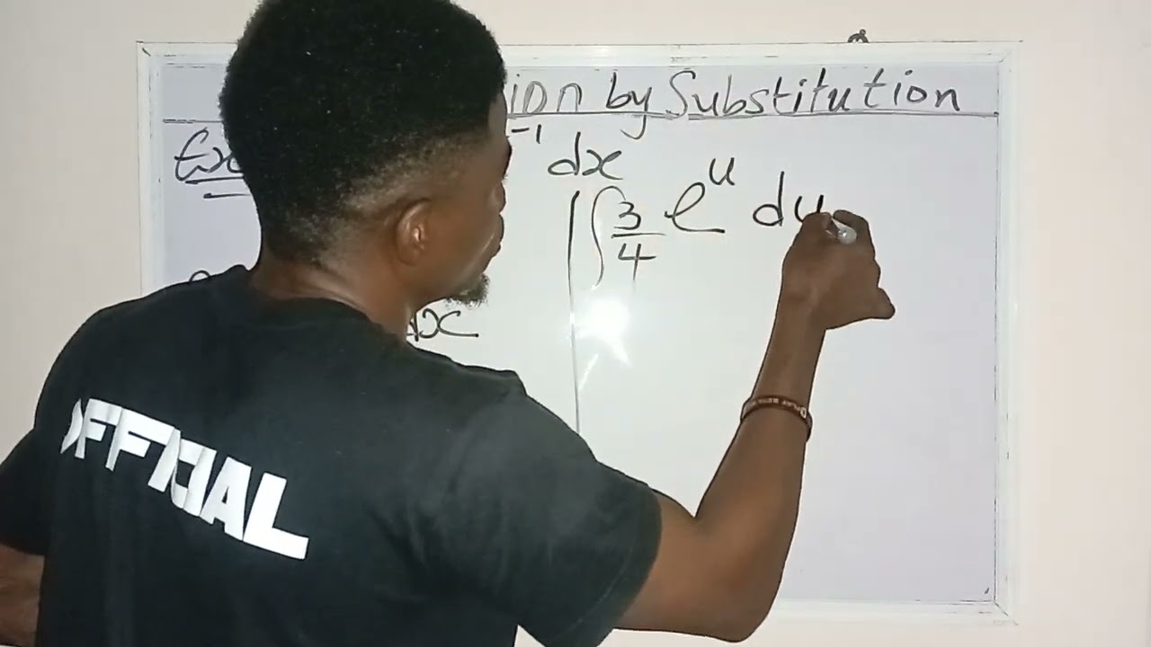 Example 10: On Integration By Substitution