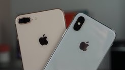 iPhone 8 Plus VS iPhone X