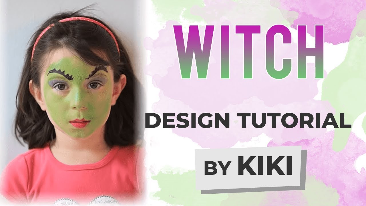 Witch Face Paint Tutorial YouTube